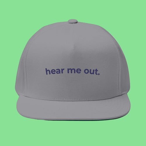 Gray cap with Velorix logo on a white background