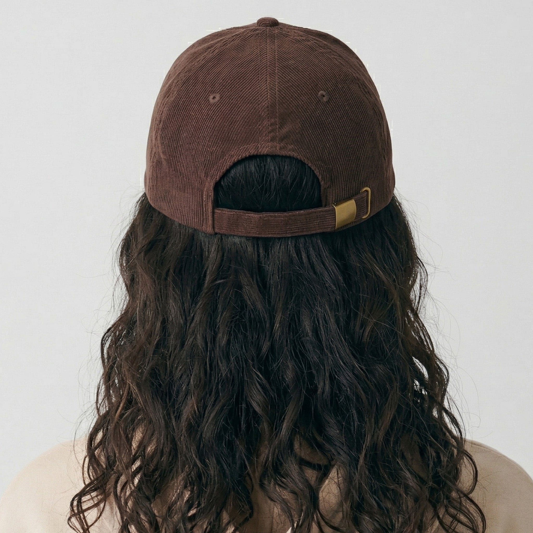 dissociating corduroy hat.