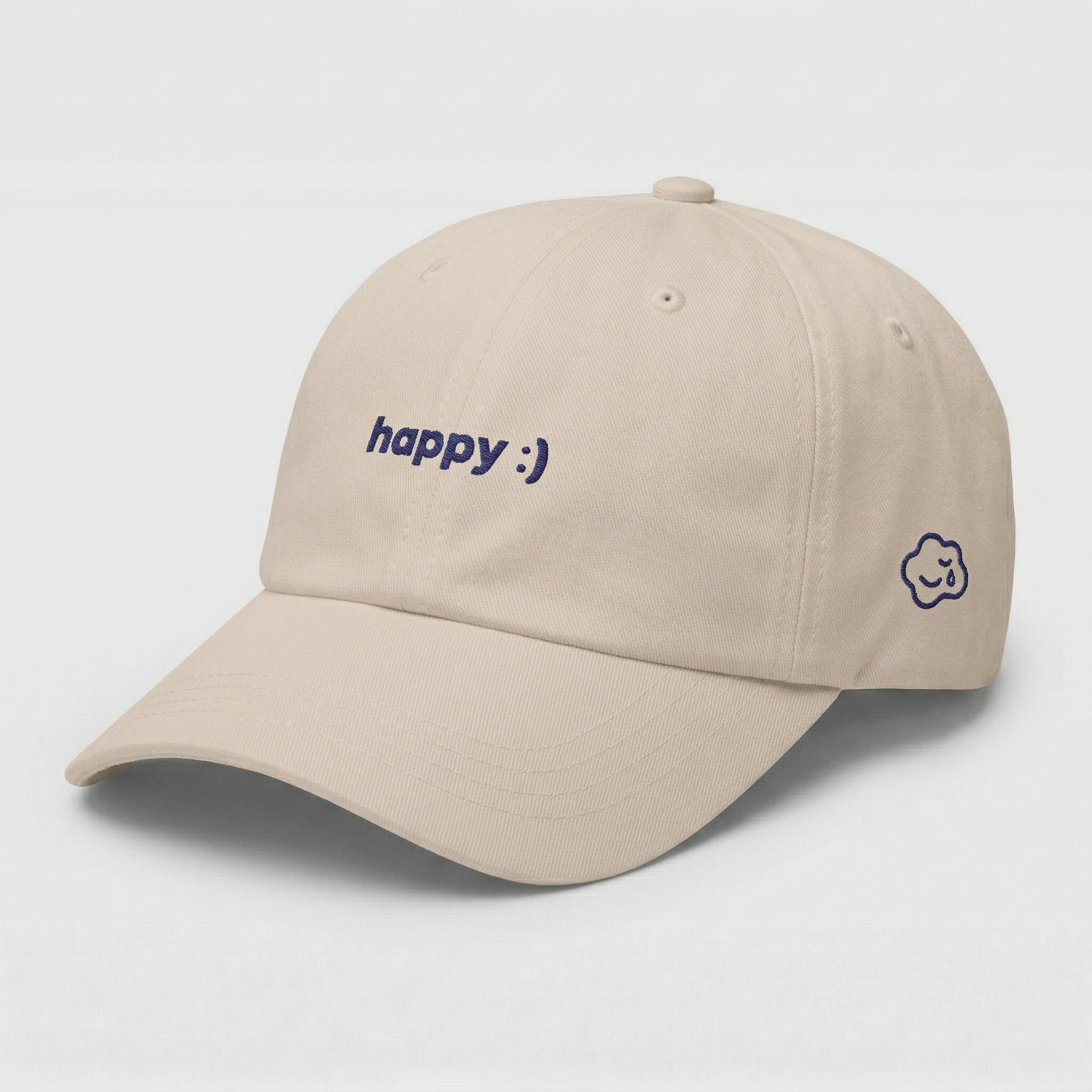 happy :) twill hat.