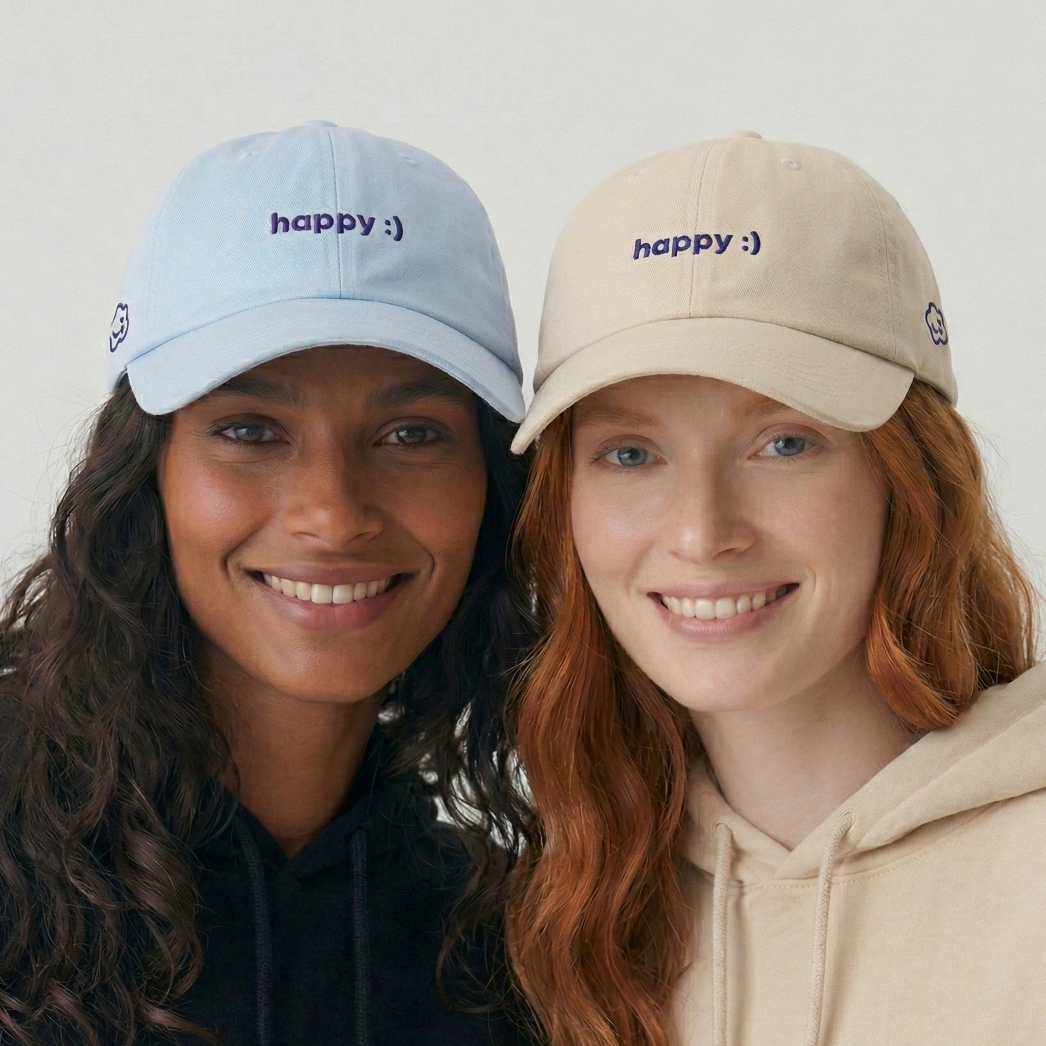 happy :) twill hat.
