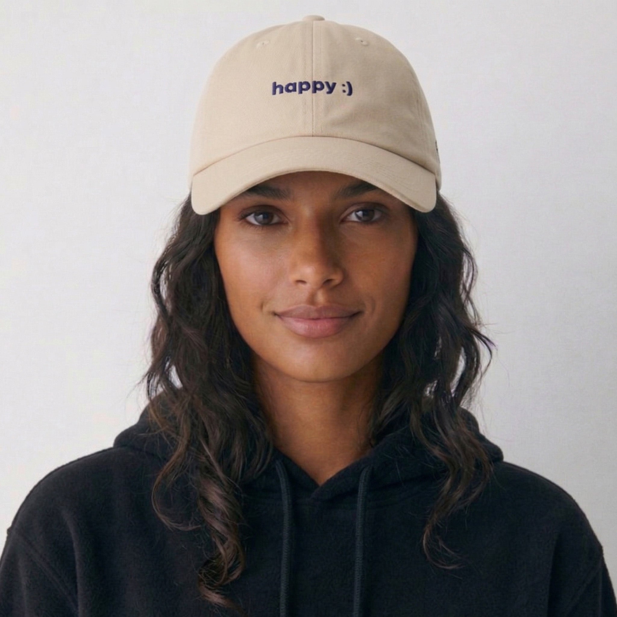 happy :) twill hat.