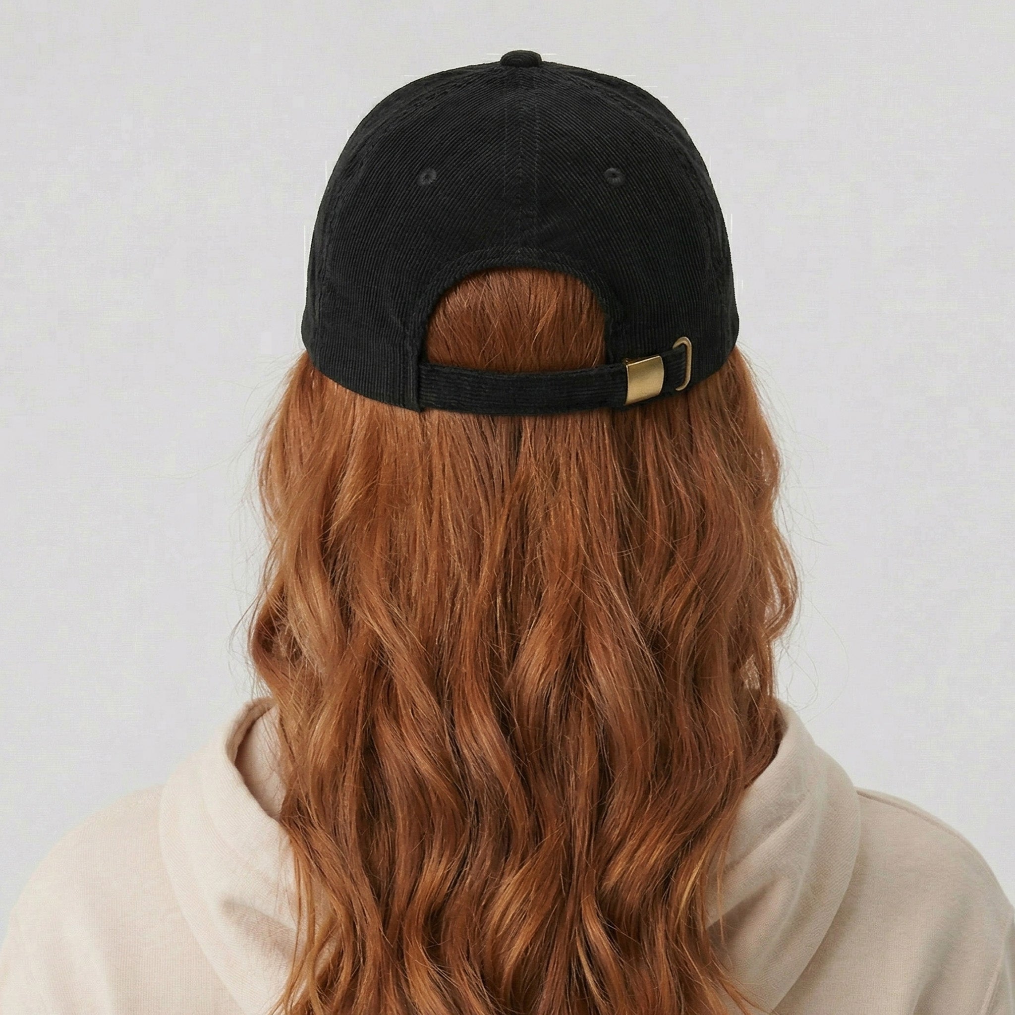 i know, right? corduroy hat.
