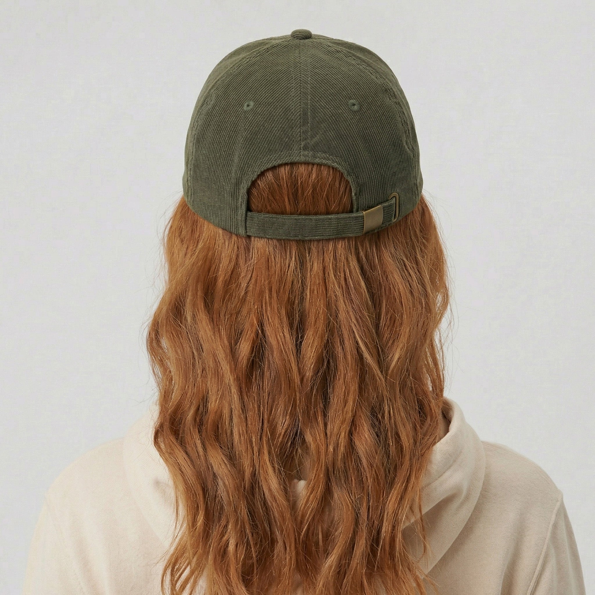 i know, right? corduroy hat.