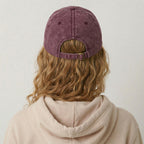 unimpressed vintage hat.