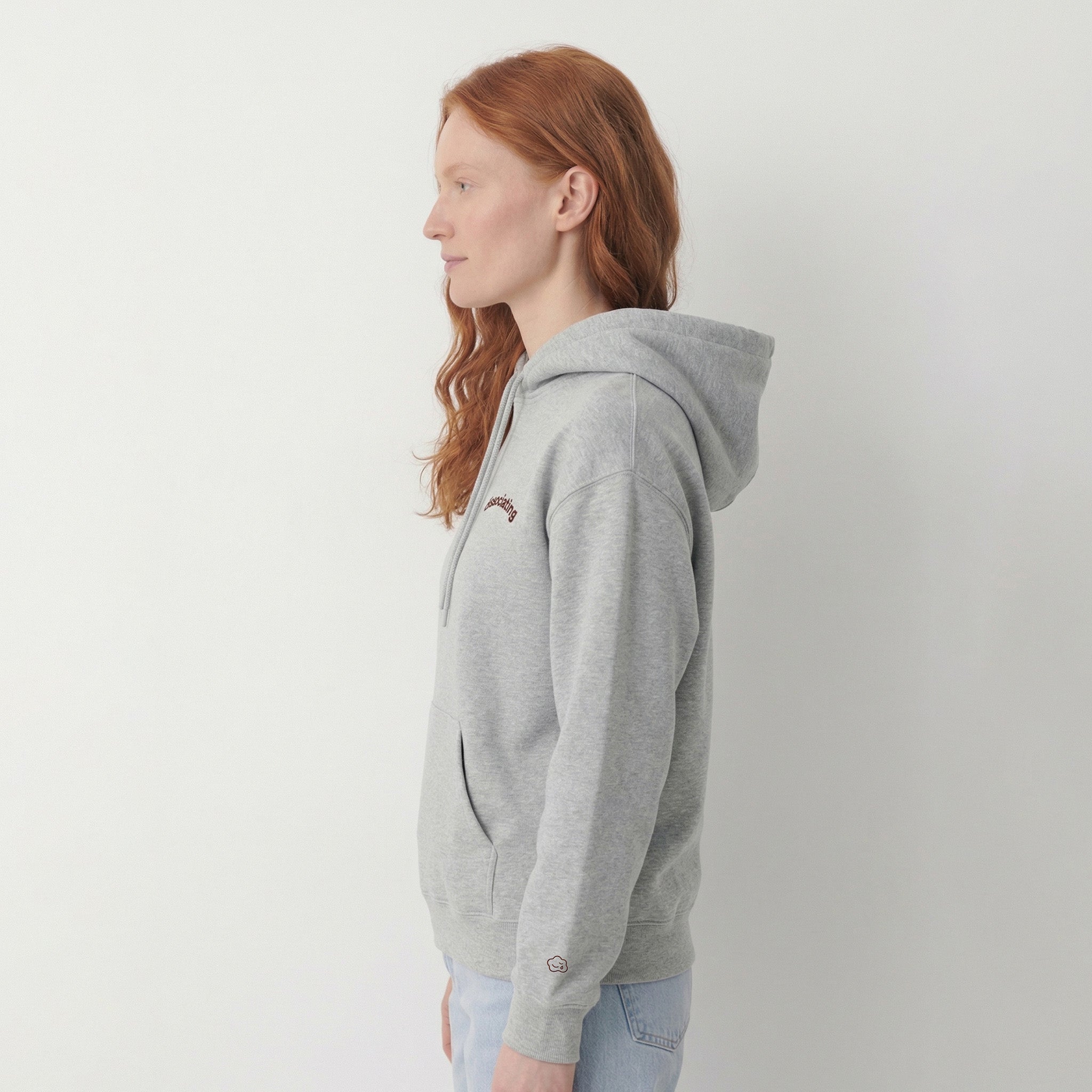 dissociating hoodie.