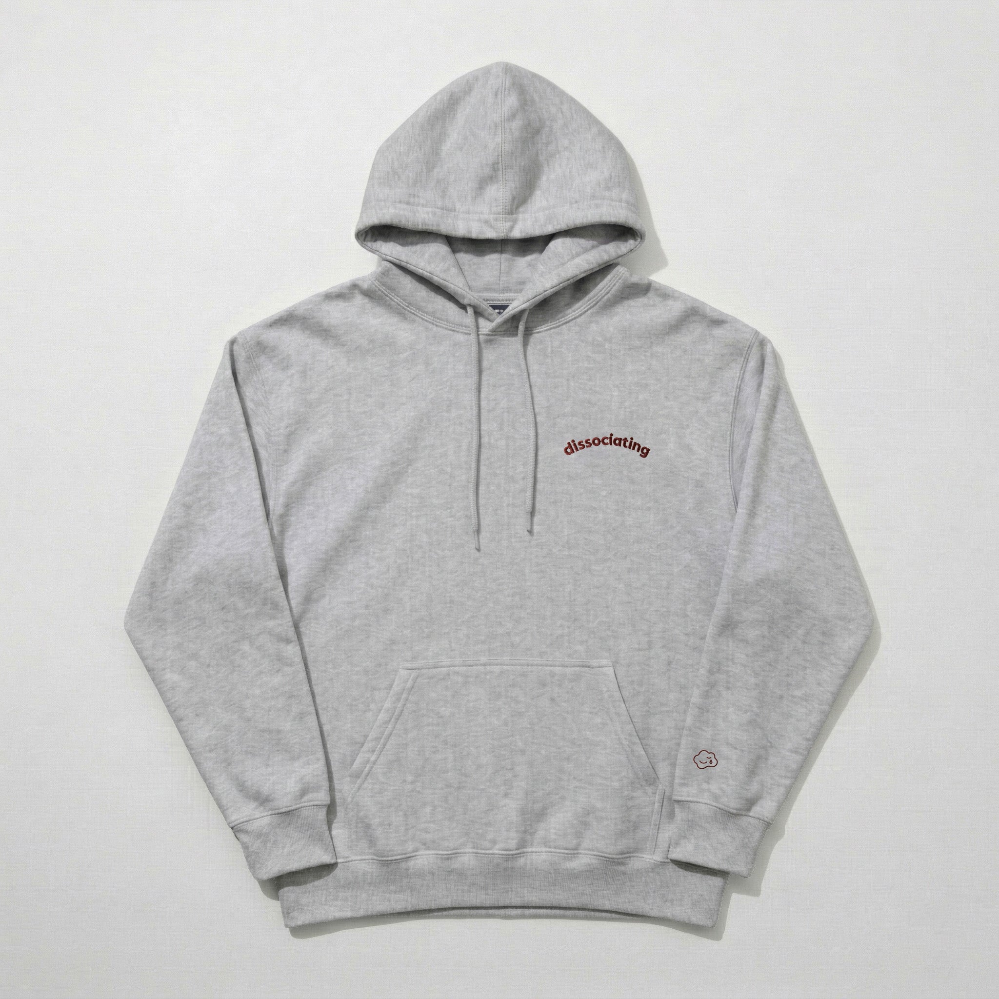 dissociating hoodie.