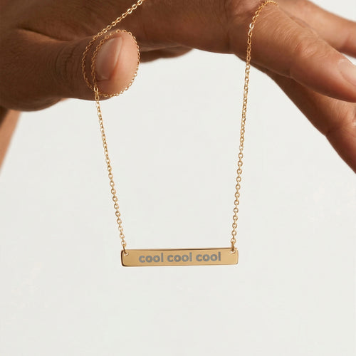 cool cool cool necklace.