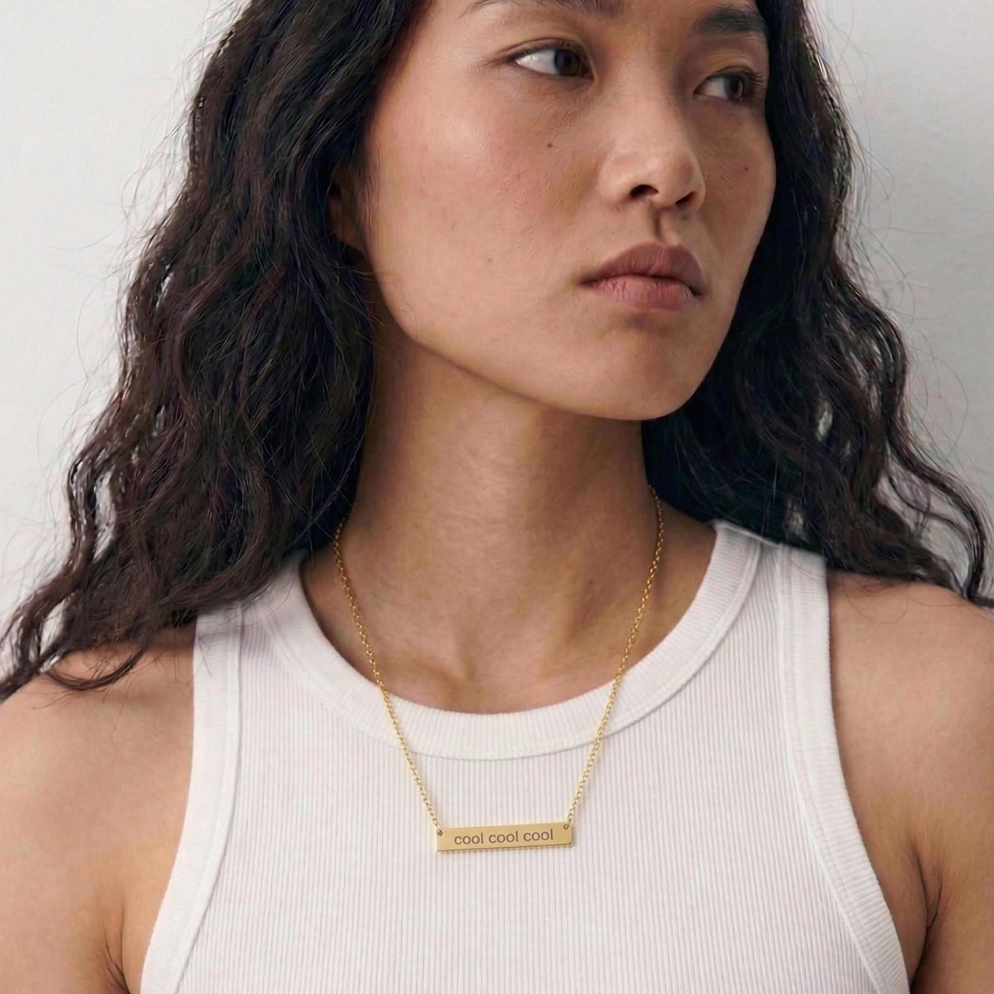 cool cool cool necklace.