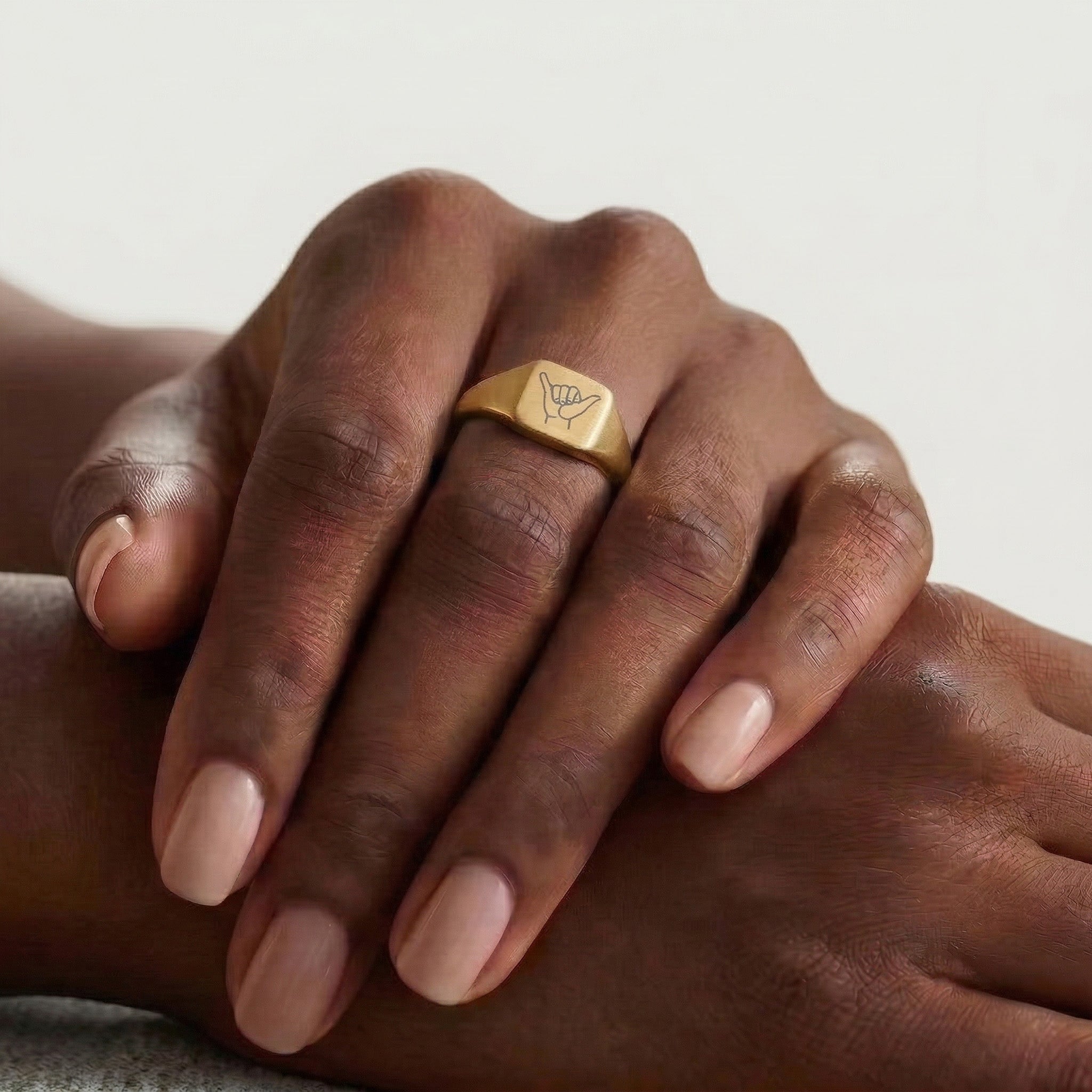 right on ring.