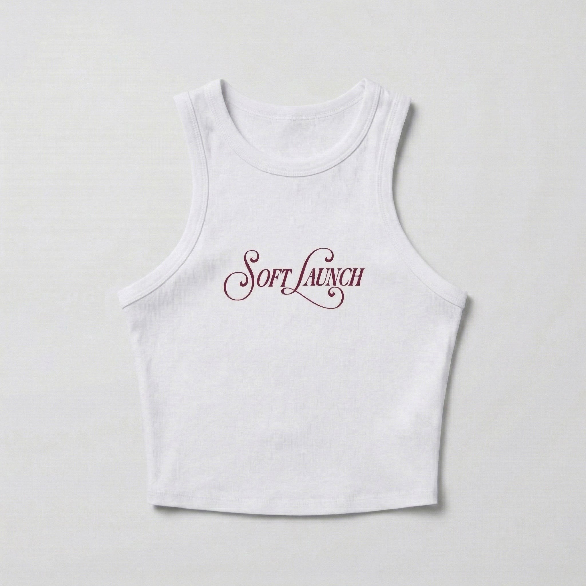soft launch tank top.