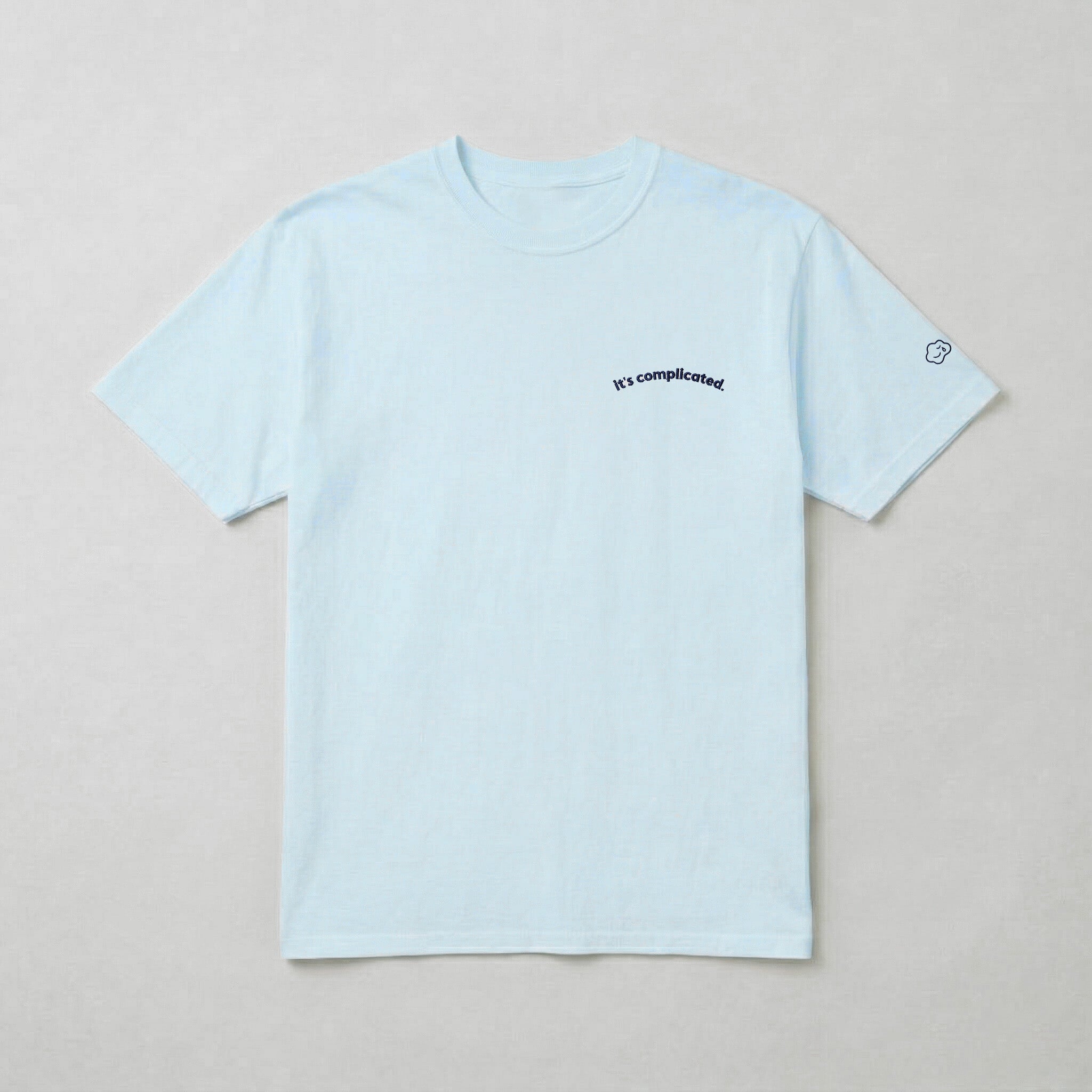 it's complicated. classic tee.