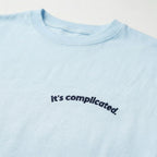 it's complicated. classic tee.