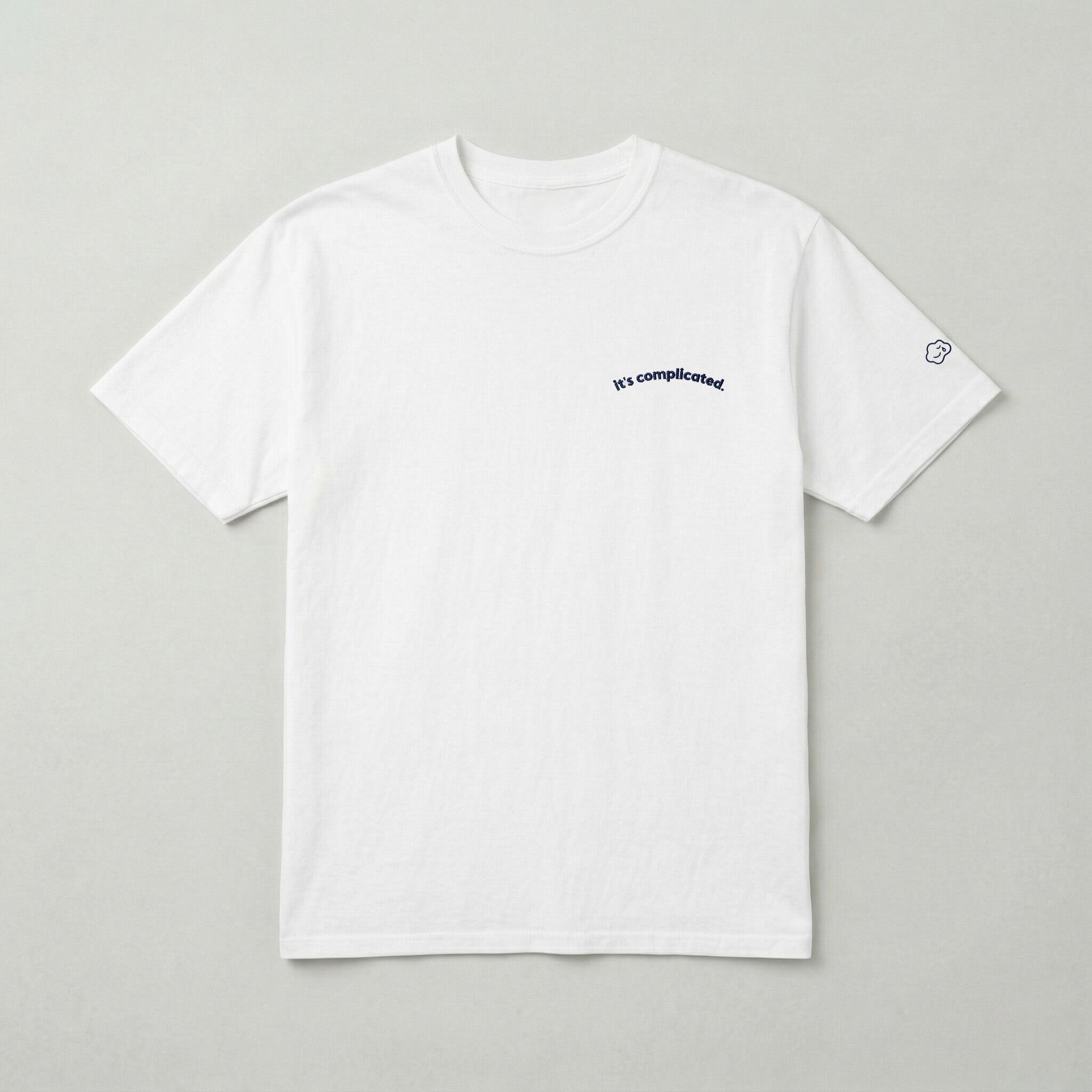 it's complicated. classic tee.