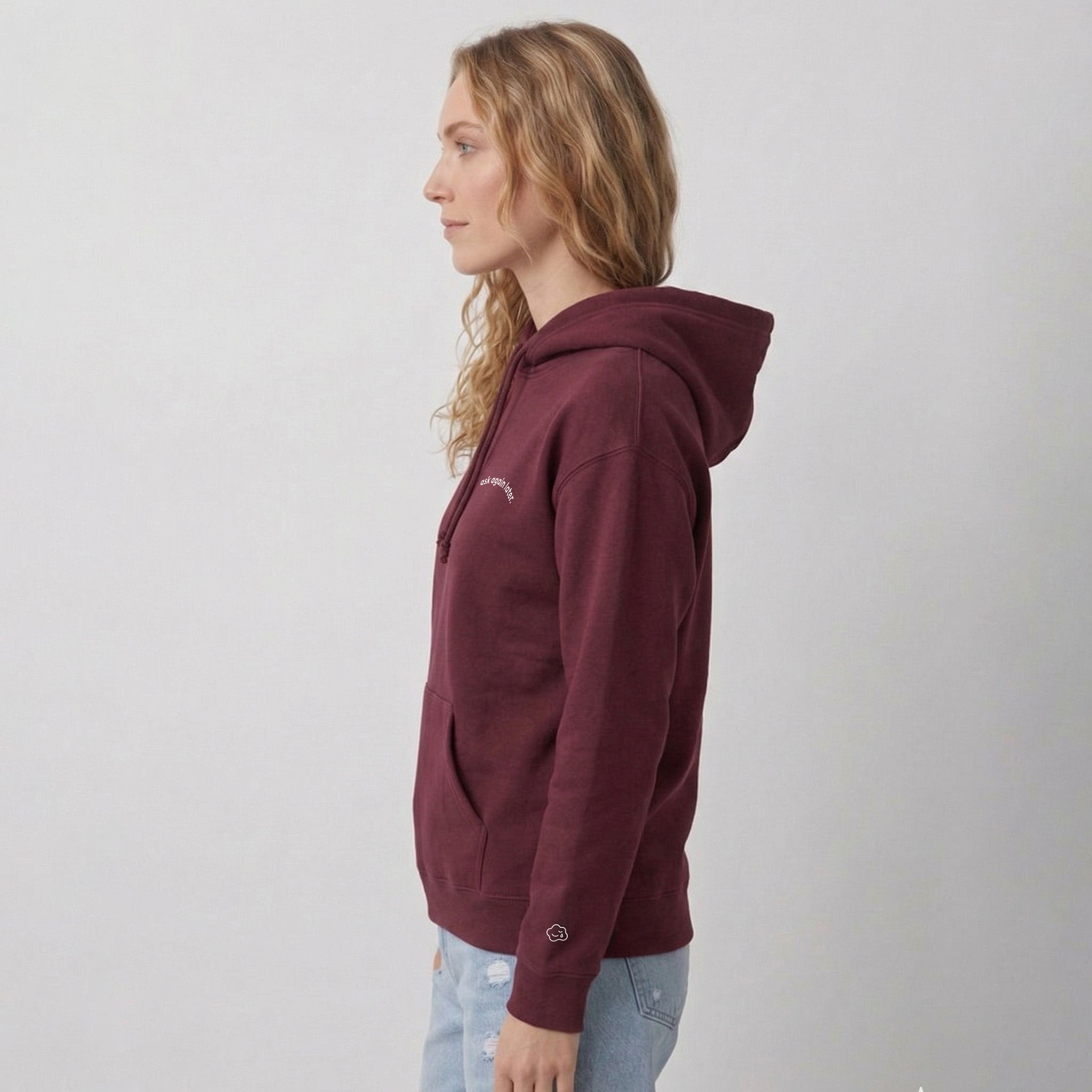 ask again later. hoodie.