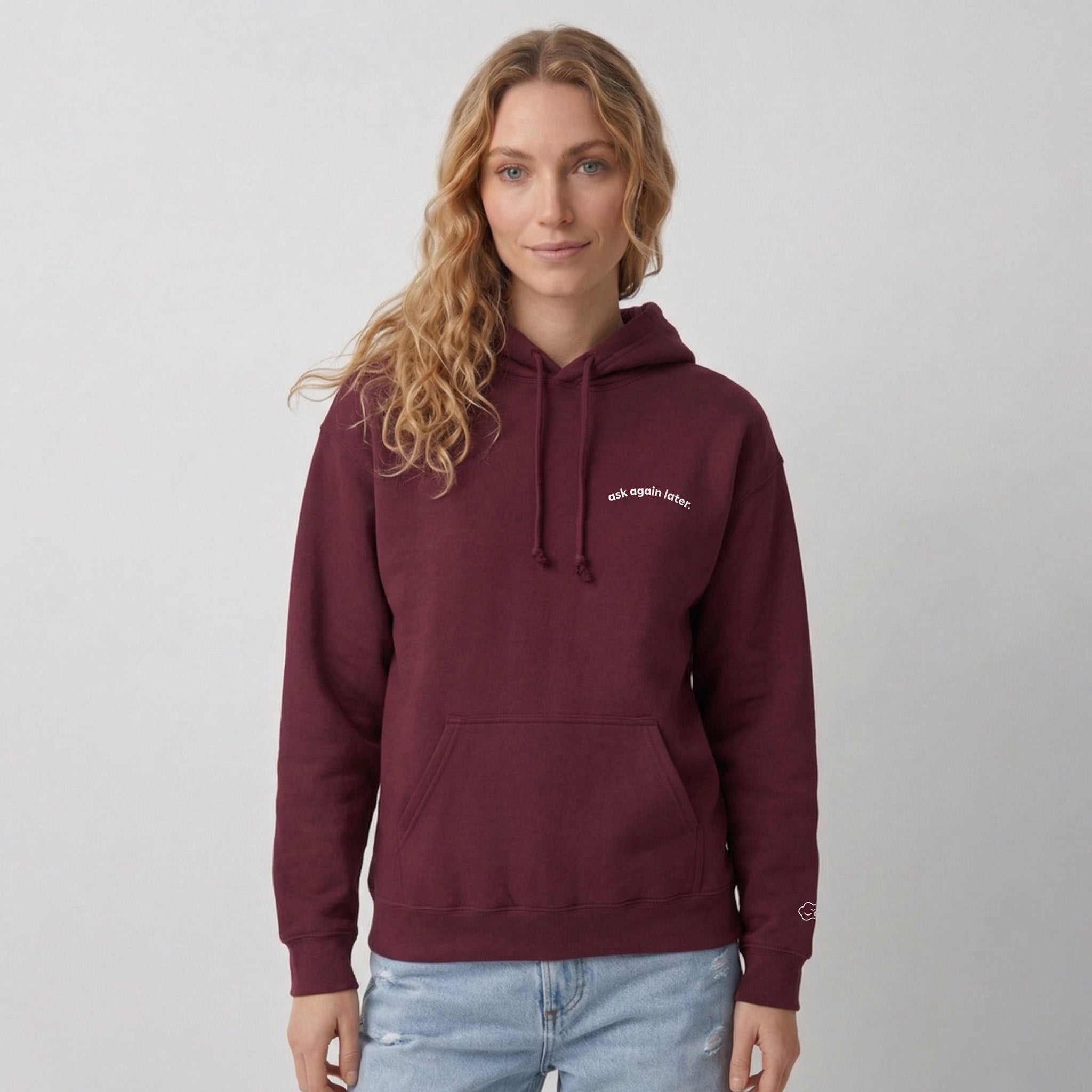 ask again later. hoodie.