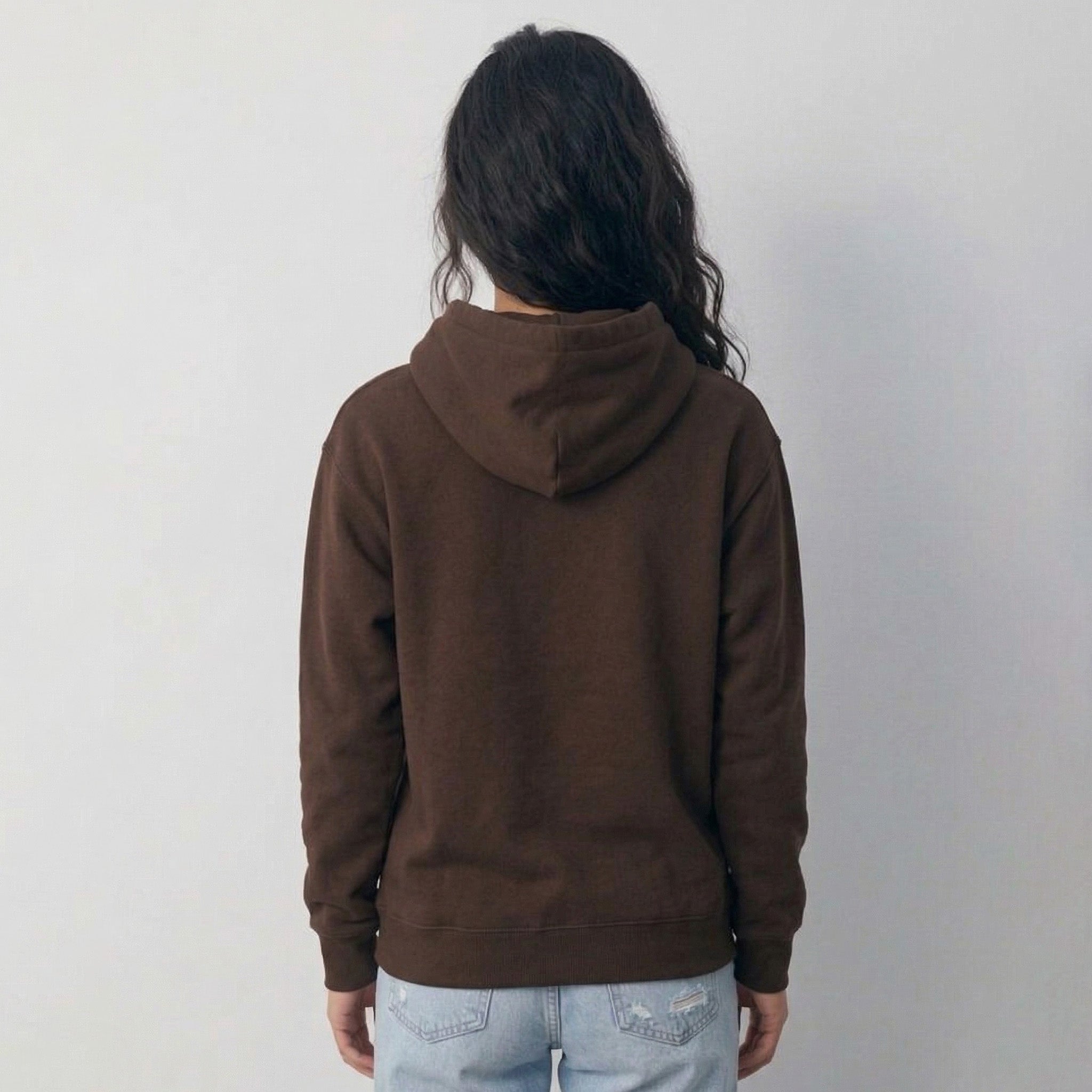 tired-ish hoodie.