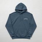 tired-ish hoodie.
