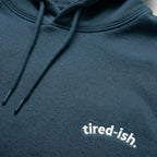 tired-ish hoodie.