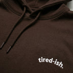 tired-ish hoodie.