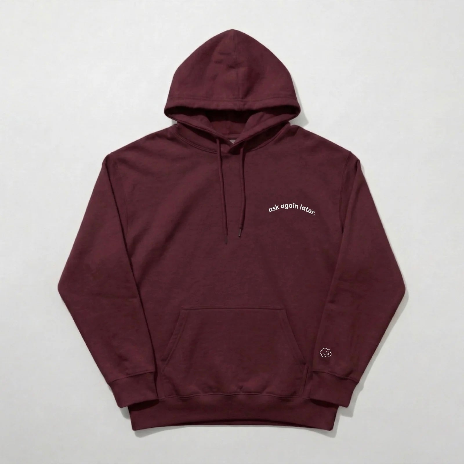 ask again later. hoodie.