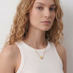 no heart necklace.