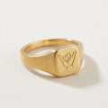 right on ring.