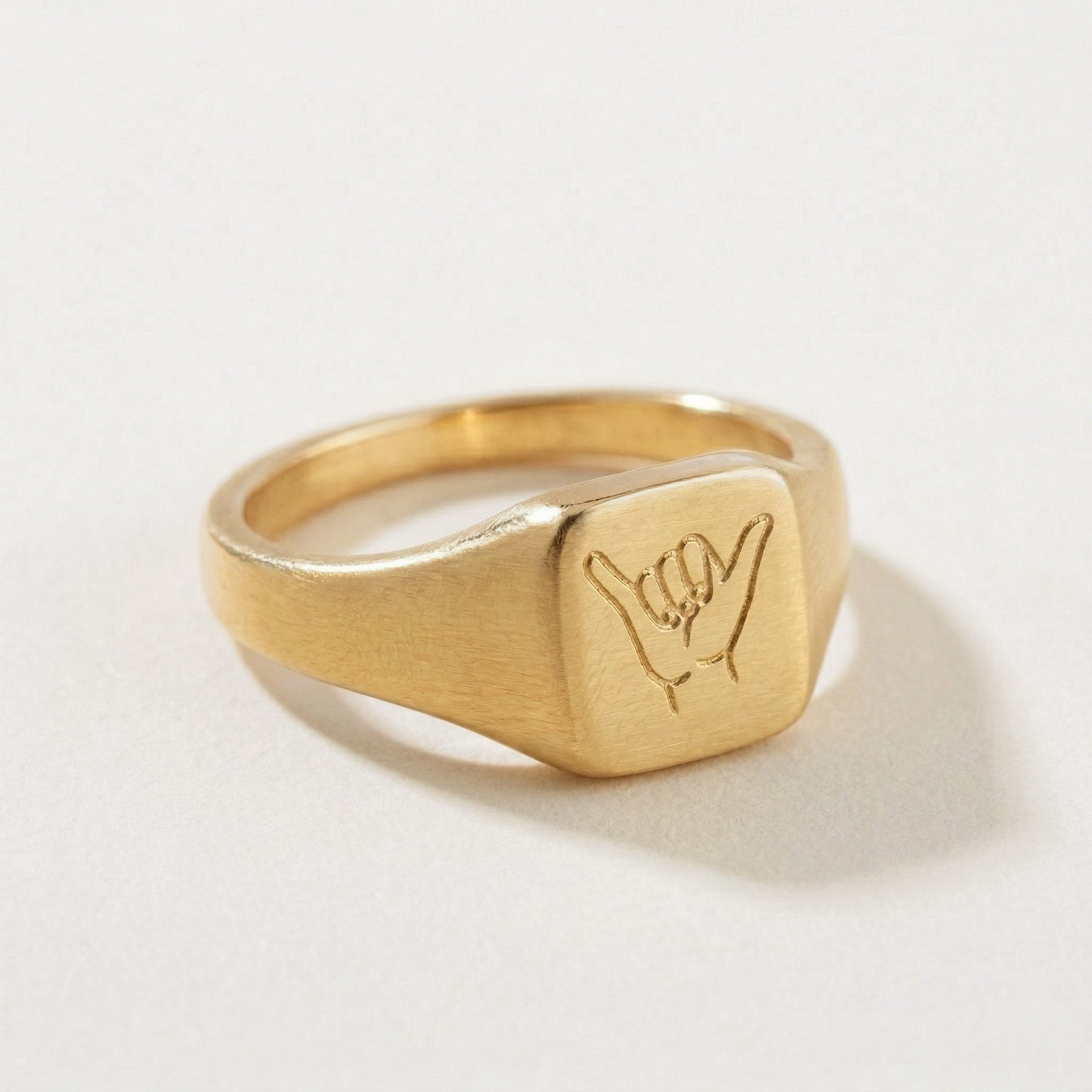 right on ring.